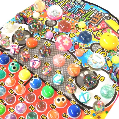 オオイシ 当てくじ　スーパーボール当て 100個付  1枚（ご注文単位1枚）【直送品】