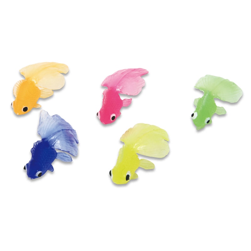 オオイシ 小物玩具 やわらかミニきんぎょ 100個/パック