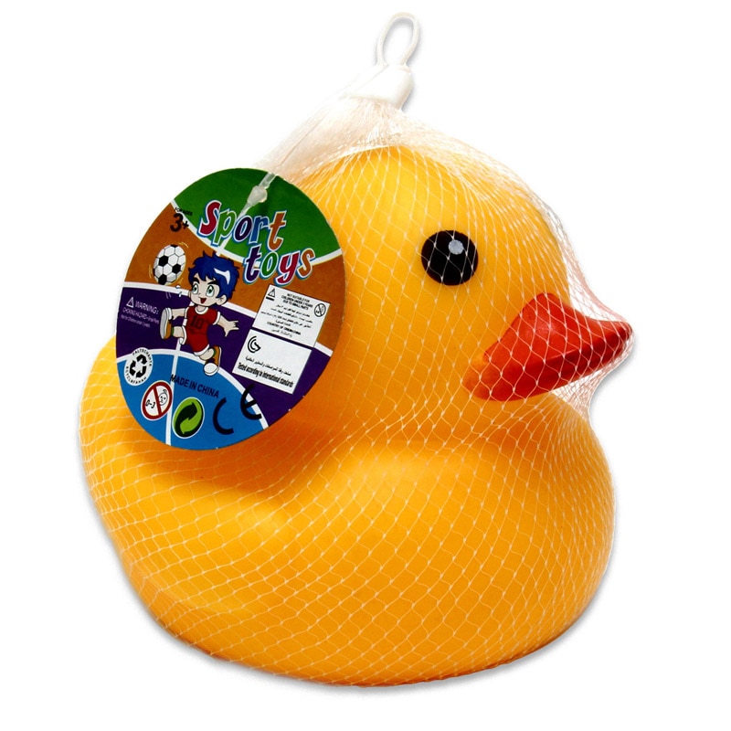 オオイシ 小物玩具 うきうきアヒル ビッグ 1個