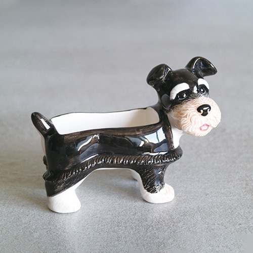 グローバルアロー アニマル ジュエリーホルダー SCHNAUZER S04-0112 1個（ご注文単位3個）【直送品】