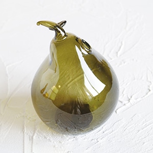 グローバルアロー DECO Glass Pear I04-3139 1個（ご注文単位3個）【直送品】