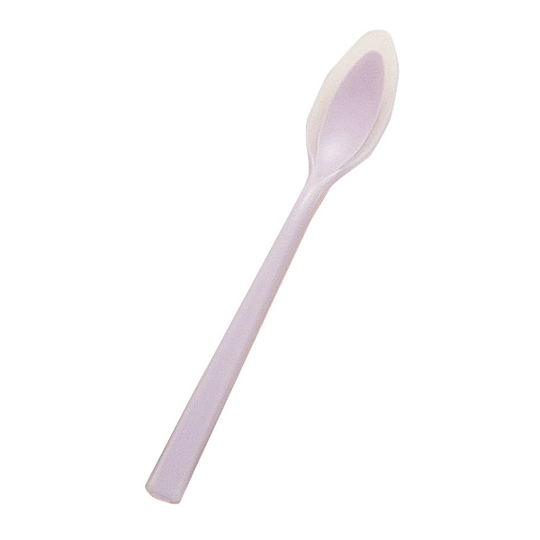口あたりやさしいスプーン　一体深型　小 KU-06　ピンク  1個（ご注文単位1個）【直送品】