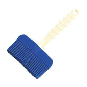 シリコン塗りハケ　LL（幅100mm）ブルー   1個（ご注文単位1個）【直送品】