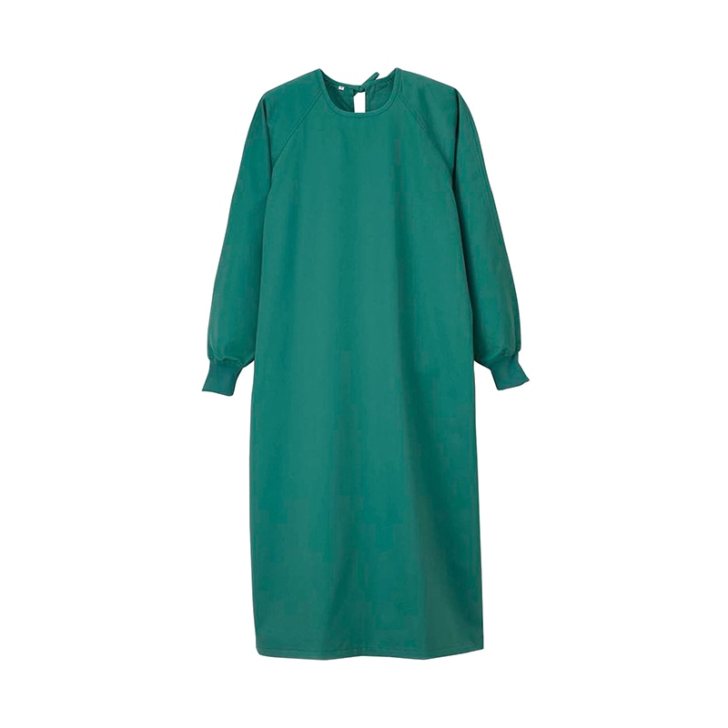 手術ガウン　センターバック式 BMC-8920　L　グリーン  1枚（ご注文単位1枚）【直送品】