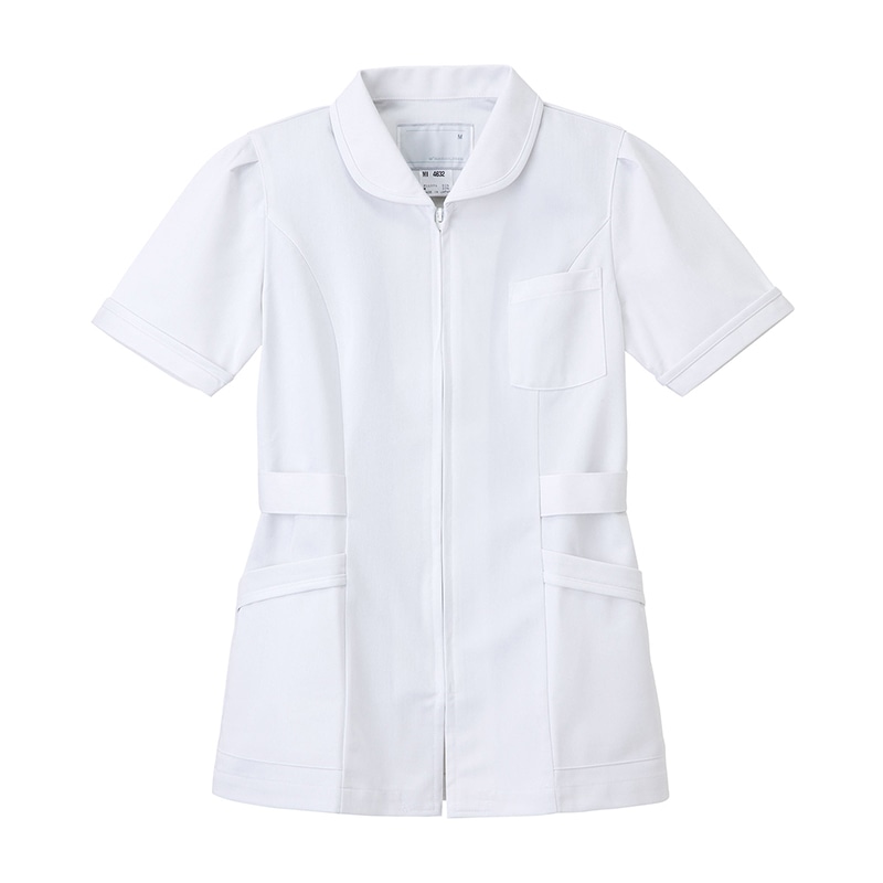 チュニック MI-4632 M ホワイト 1個(ご注文単位1個)【直送品】