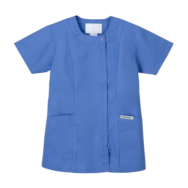 女子チュニック NR-8657 LL ブルー 1枚(ご注文単位1枚)【直送品】