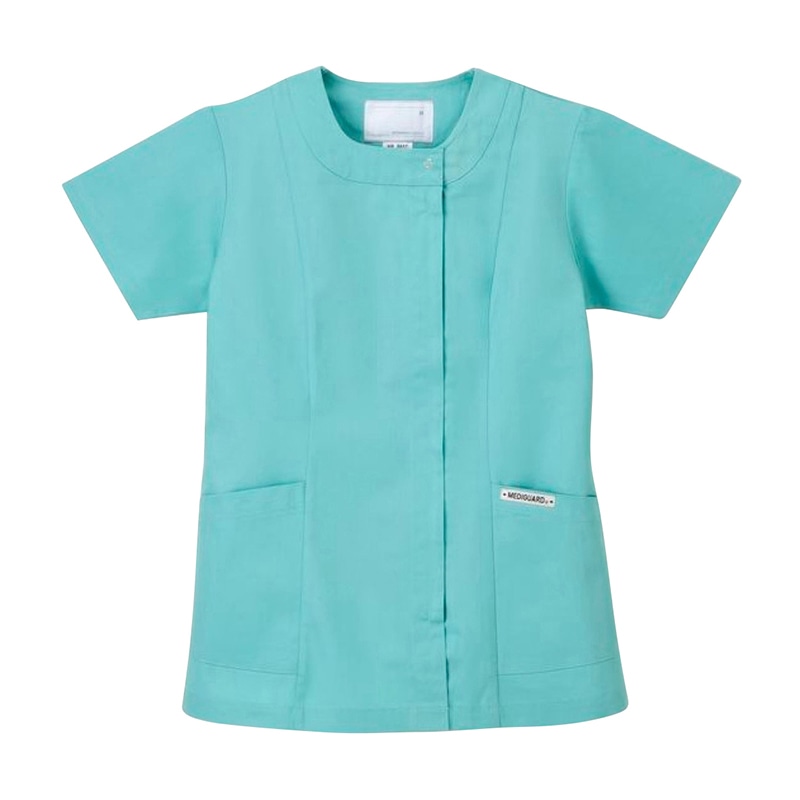 女子チュニック NR-8657 L ライトグリーン 1枚(ご注文単位1枚)【直送品】