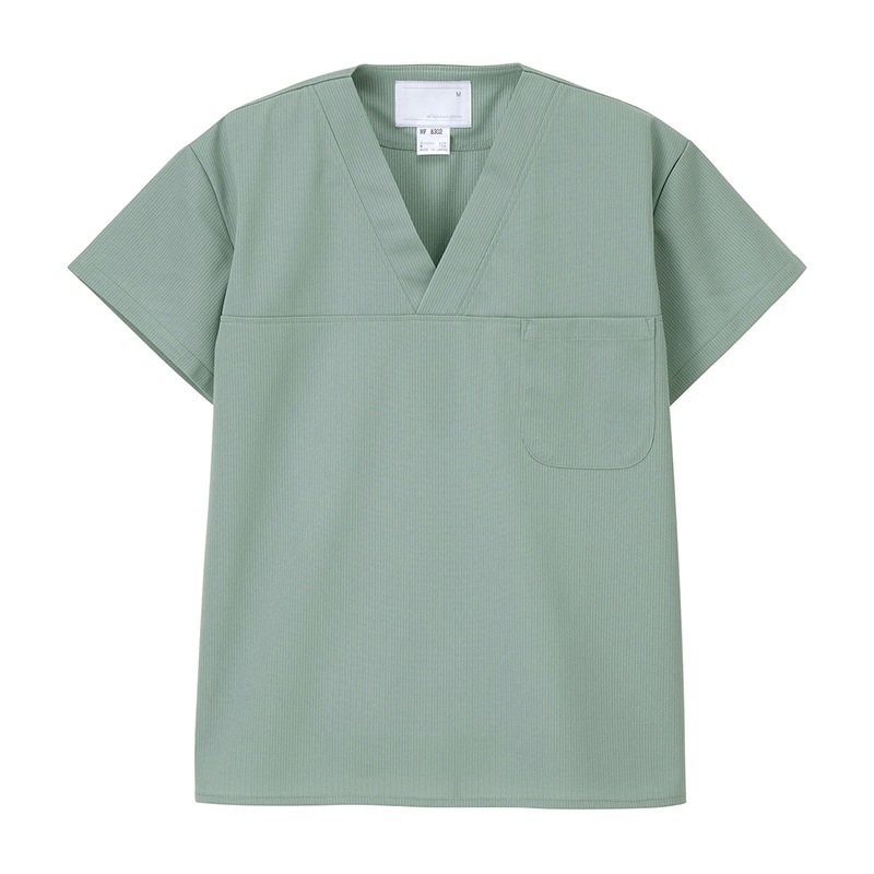 男子上衣　MF-8302　L　ミストグリーン   1枚（ご注文単位1枚）【直送品】