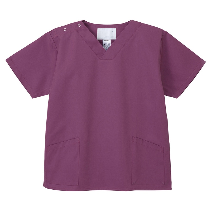 男女兼用上衣 NR-8602 M バーガンディ 1枚(ご注文単位1枚)【直送品】