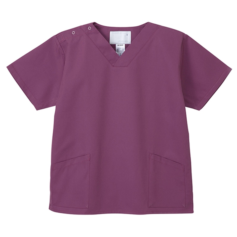 男女兼用上衣 NR-8602 BL バーガンディ 1枚(ご注文単位1枚)【直送品】