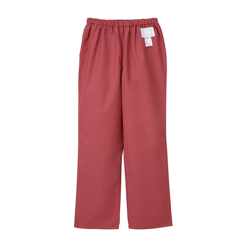 女子パンツ ES-8663 M コーラルレッド 1枚(ご注文単位1枚)【直送品】