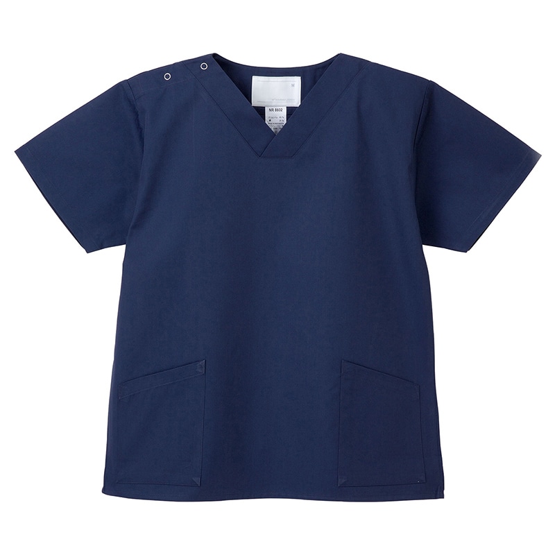 男女兼用上衣 NR-8602 L ネイビー 1枚(ご注文単位1枚)【直送品】