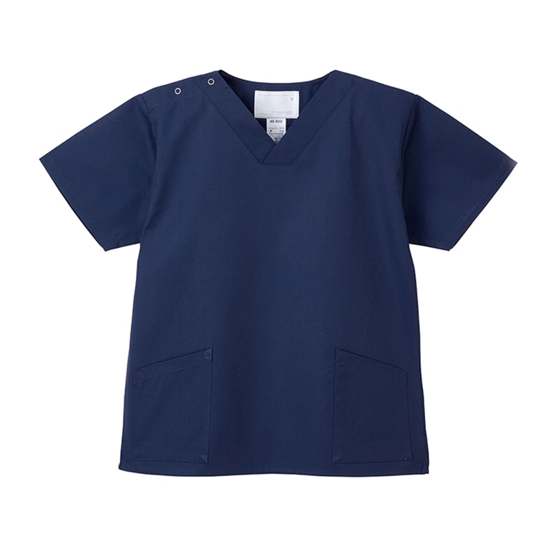 男女兼用上衣 NR-8602 BL ネイビー 1枚(ご注文単位1枚)【直送品】