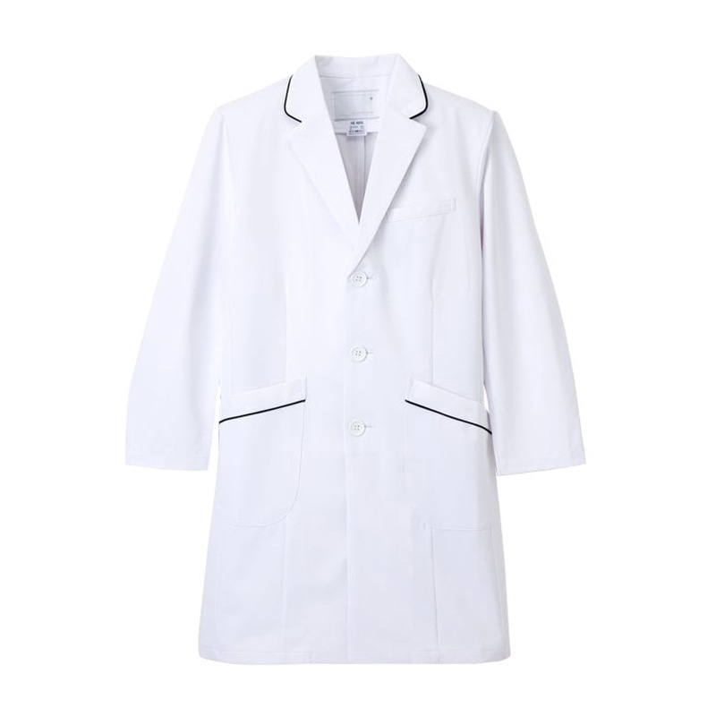 男子シングル診察衣　HE-4950　S Tネイビー  1個（ご注文単位1個）【直送品】