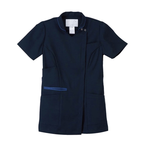 女子ハイブリッドチュニック　ML-1142　S ネイビー  1個（ご注文単位1個）【直送品】