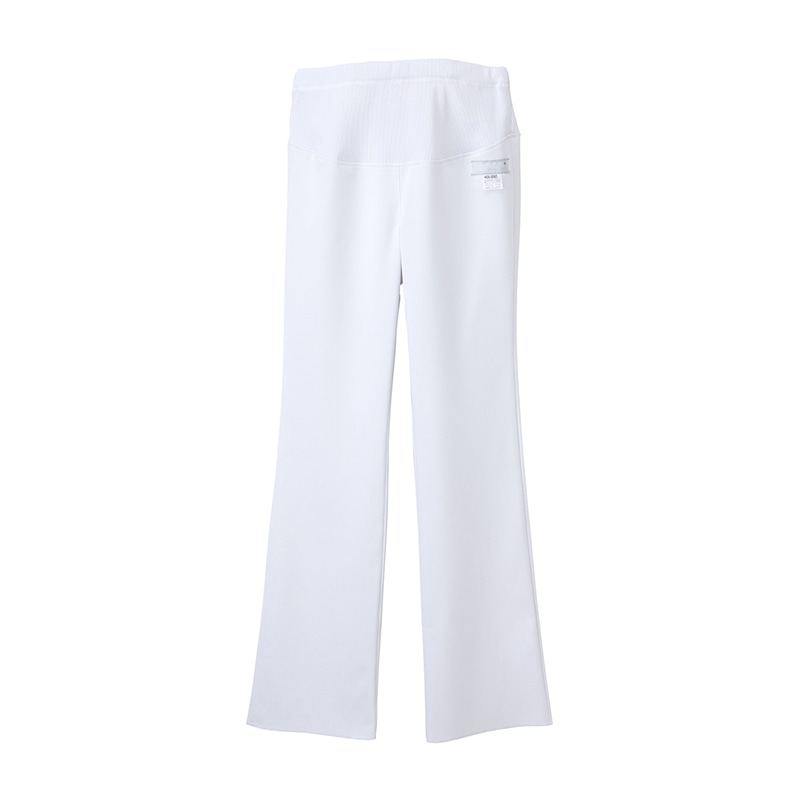 マタニティパンツ　HOS-4993　L　ホワイト   1個（ご注文単位1個）【直送品】