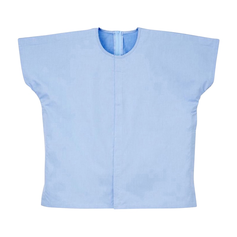 鍼灸上衣　SG-304　L　ブルー   1個（ご注文単位1個）【直送品】