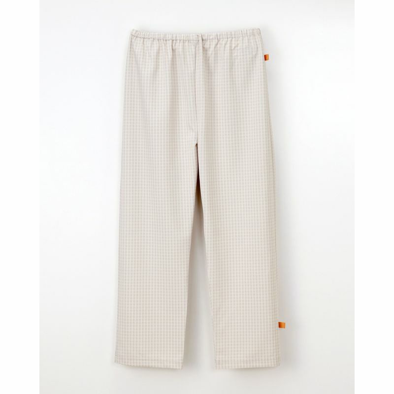 男女兼用患者衣パンツFG-1513　M　ベージュ   1枚（ご注文単位1枚）【直送品】