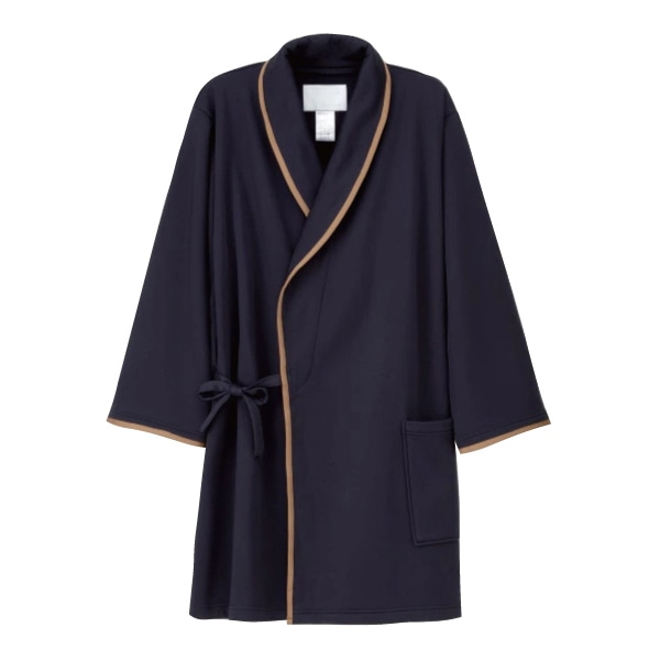 検診ガウン　FA-1500　L　ネイビー   1枚（ご注文単位1枚）【直送品】