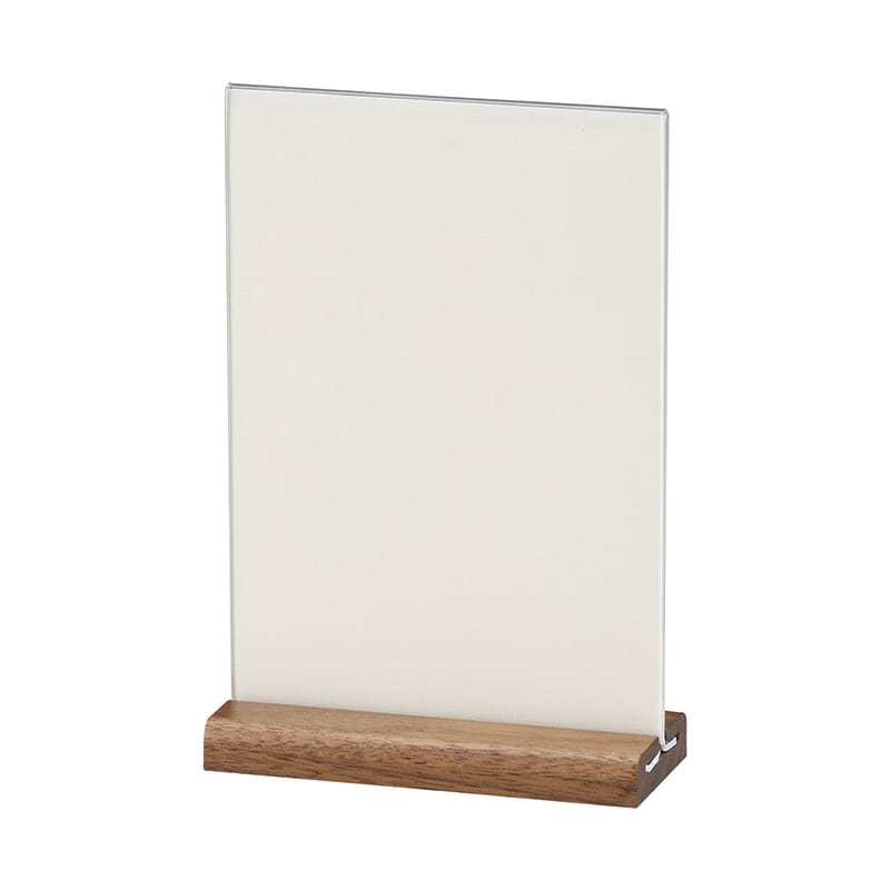 えいむ 木製ウォルナットスタンド タテ大 ナチュラルBW WS-404 1個（ご注文単位1個）【直送品】