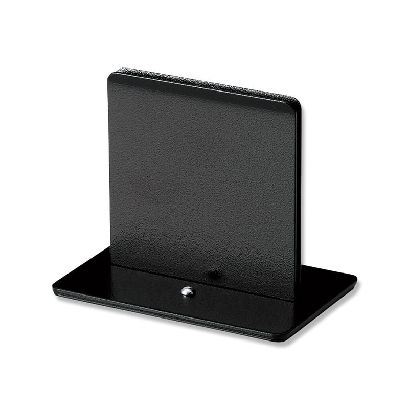 えいむ メタル薄型メニュー立て ブラック BS-23 1個(ご注文単位1個)【直送品】