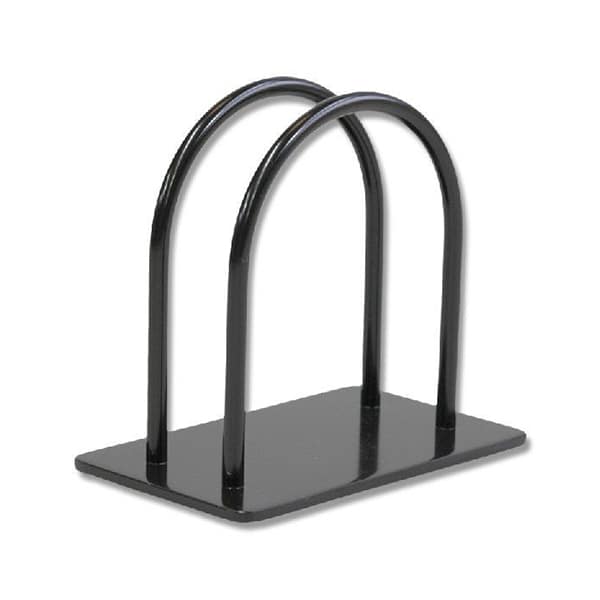 えいむ アーチ型ブック立て ブラック BS-40 1個（ご注文単位1個）【直送品】