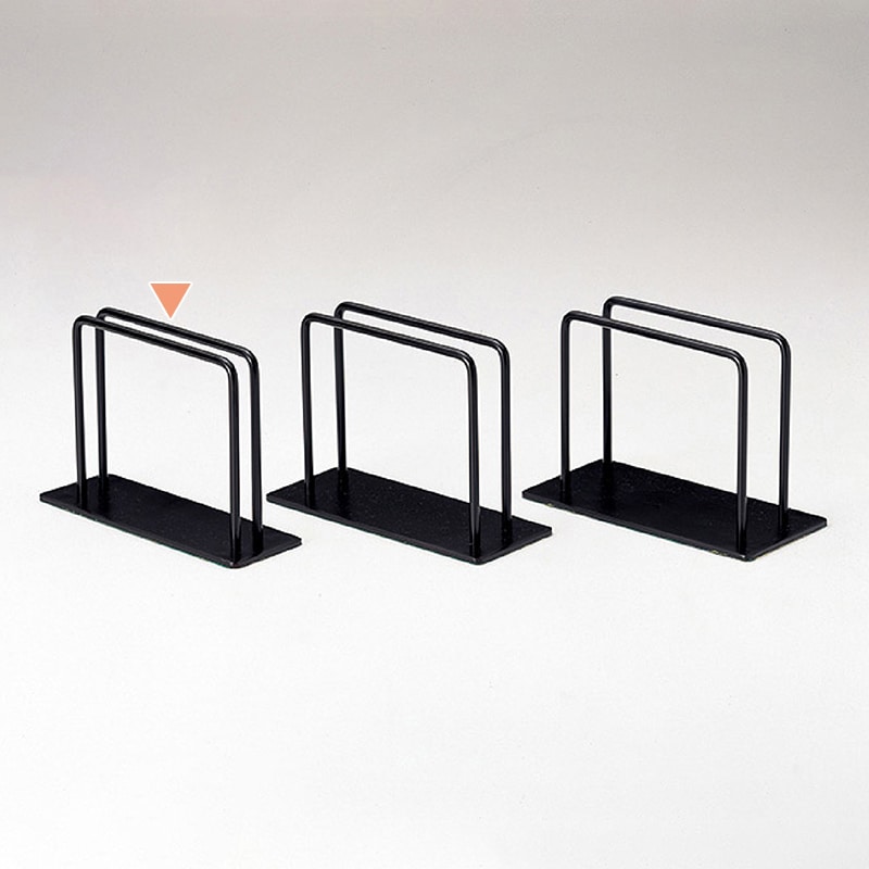 えいむ メタルブックスタンド S ブラック BS-48 1個（ご注文単位1個）【直送品】