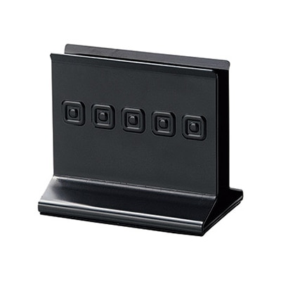 えいむ メタルメニューブック立て LM ブラック BS-61 1個（ご注文単位1個）【直送品】