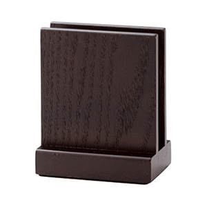 えいむ MDF ブック立て ブラウン BS-81 1個（ご注文単位1個）【直送品】