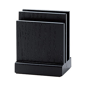 えいむ MDF Wブック立て ブラック BS-80 1個（ご注文単位1個）【直送品】
