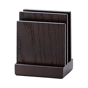 えいむ MDF Wブック立て ブラウン BS-80 1個（ご注文単位1個）【直送品】