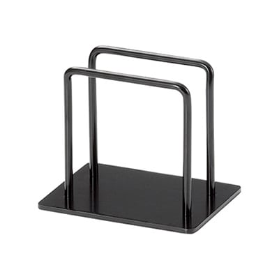 えいむ スチールブックスタンド ブラック BS-92 1個（ご注文単位1個）【直送品】