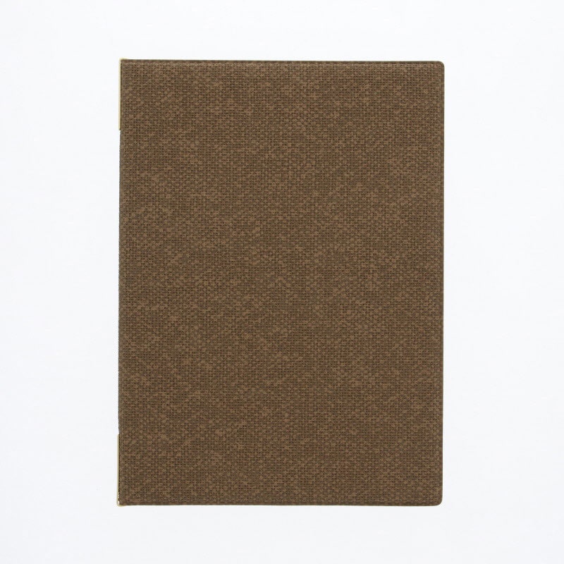 えいむ フラックスメニューブック B5 中 ブラウン FB-102 1個（ご注文単位1個）【直送品】