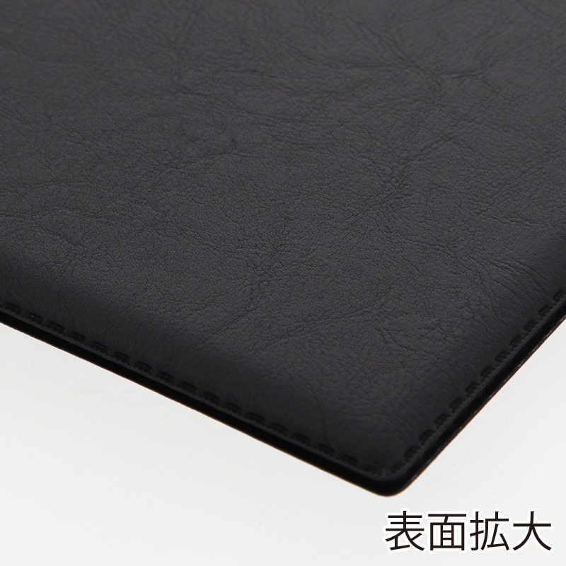 えいむ レザータッチメニューブック A4 大 ブラック LB-401 1個(ご注文単位1個)【直送品】