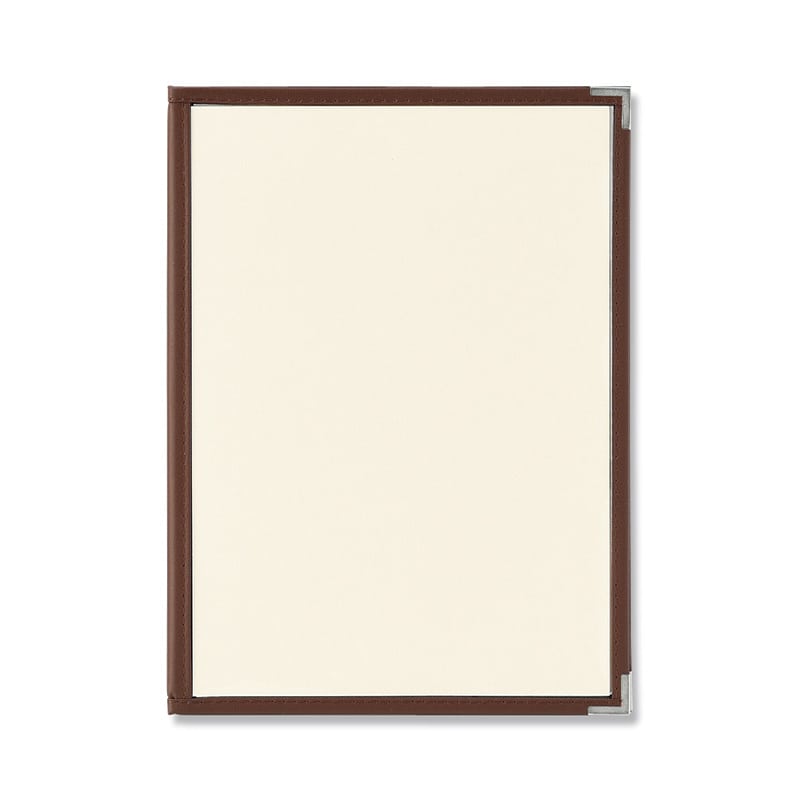 えいむ クリアテーピングメニューブック B5 4ページ エンジ LTB-54 1個（ご注文単位1個）【直送品】