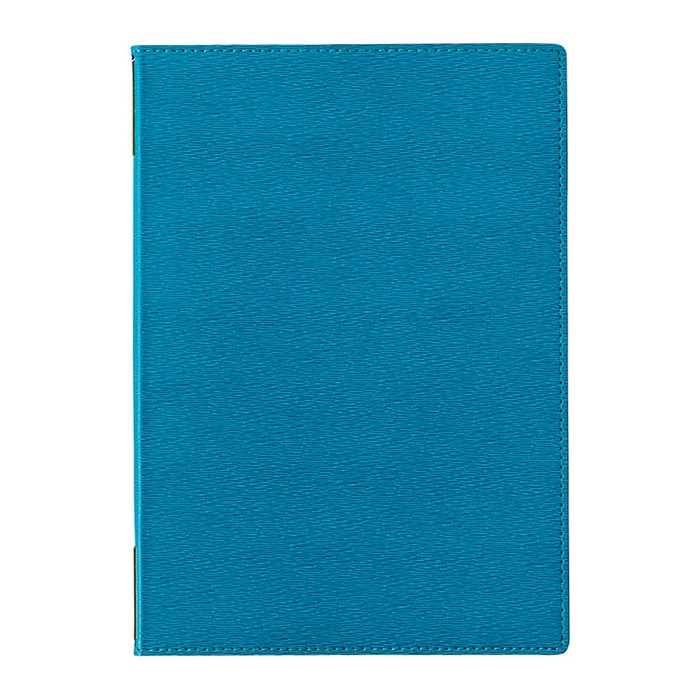 えいむ 高級ソフト合皮メニューブック ピンホールタイプ 大 A4 エメラルドグリーン LB-801 1冊（ご注文単位1冊）【直送品】