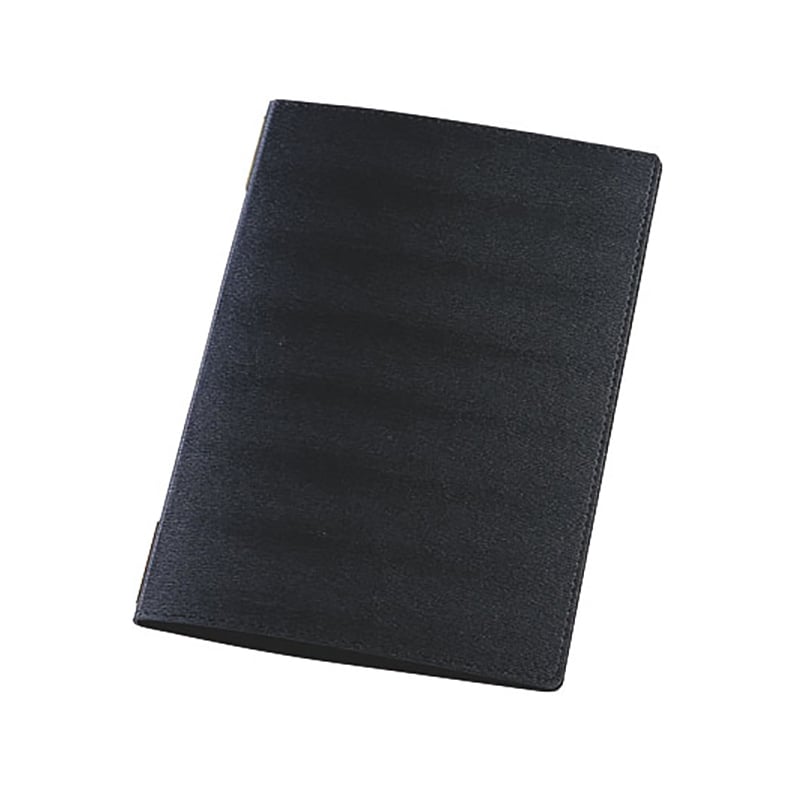 えいむ レザータッチ 内蔵型ピンホールメニューブック 中 B5 エメラルドグリーン LB-802 1個（ご注文単位1個）【直送品】