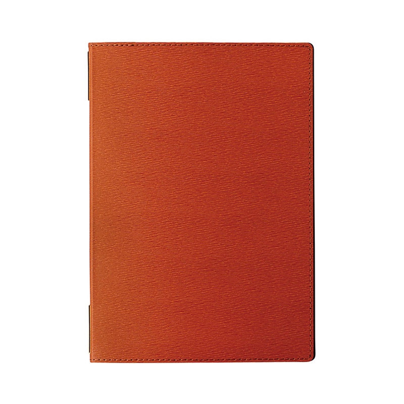 えいむ 高級ソフト合皮メニューブック ピンホールタイプ 中 B5 ダークブラウン LB-802 1個（ご注文単位1個）【直送品】