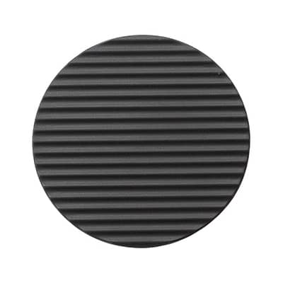 えいむ シリコンウェーブコースター 丸 ブラック 10枚入 GM-36 1パック（ご注文単位1パック）【直送品】