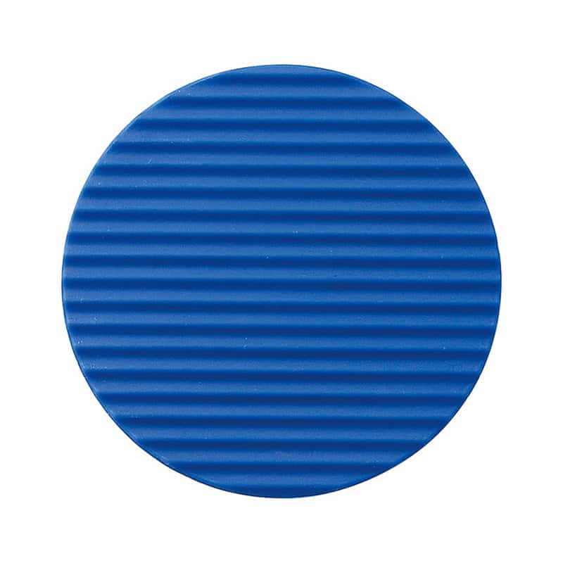 えいむ シリコンウェーブコースター 丸 ネイビー 10枚入 GM-36 1パック（ご注文単位1パック）【直送品】