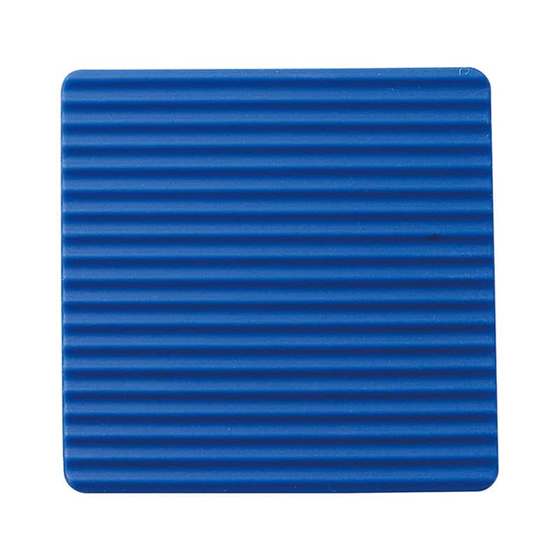 えいむ シリコンウェーブコースター 角 ネイビー 10枚入 GM-37 1パック（ご注文単位1パック）【直送品】