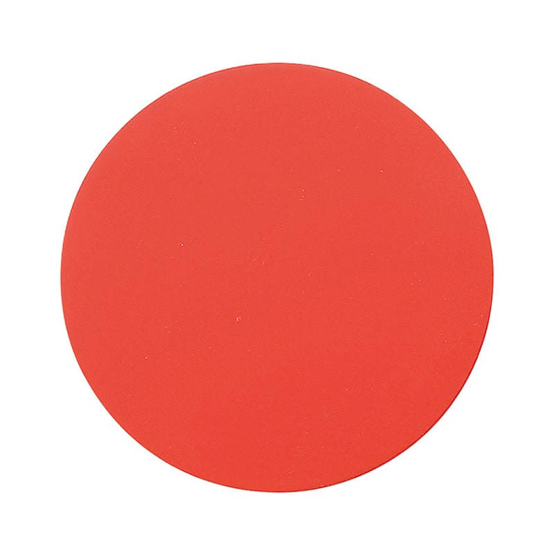 えいむ シリコンノーマルコースター 丸 レッド 10枚入 GM-39 1束（ご注文単位1束）【直送品】