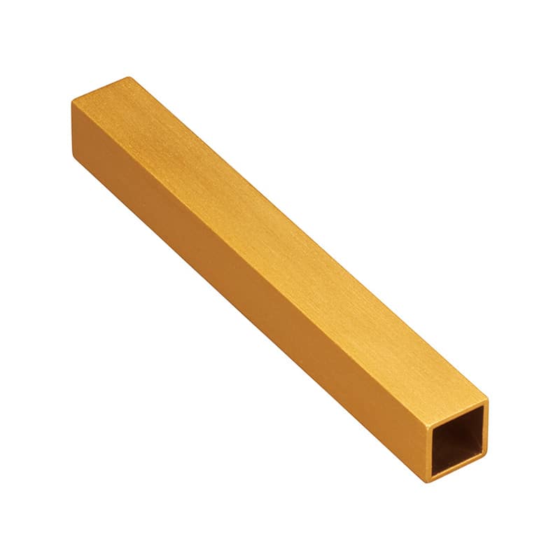 えいむ 筒型アルミレスト 軽量タイプ ゴールド M-1008 1個（ご注文単位1個）【直送品】