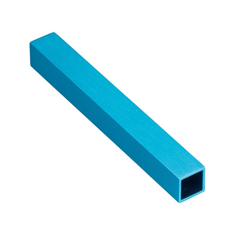 えいむ 筒型アルミレスト 軽量タイプ ブルー M-1008 1個（ご注文単位1個）【直送品】