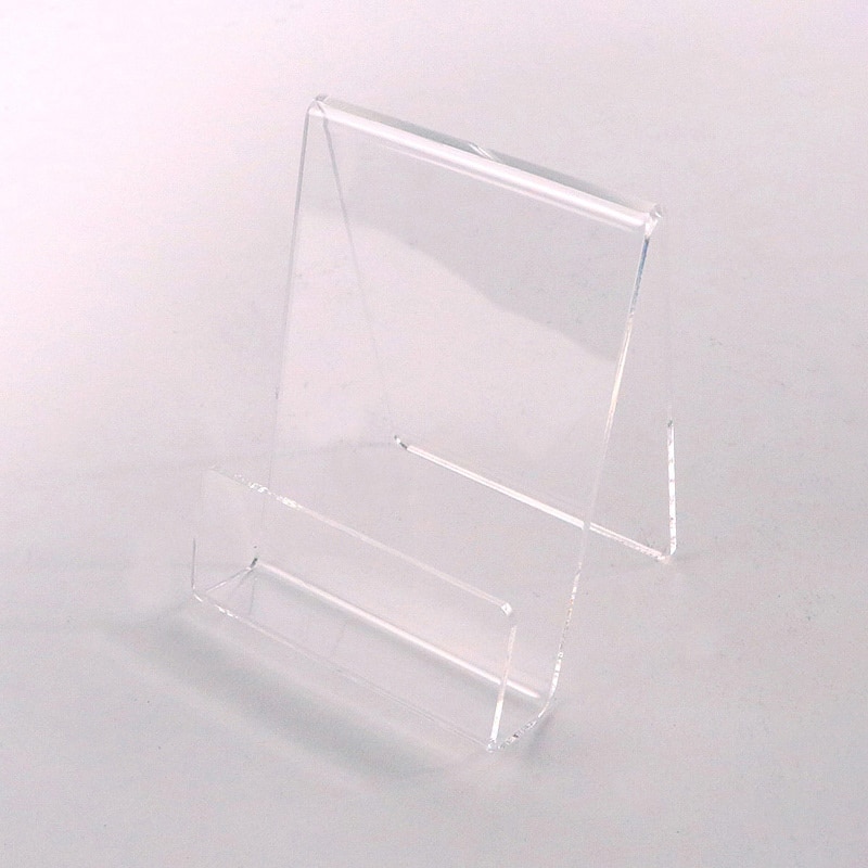 えいむ 名刺立て&カード立て タテ クリア CS-4 1個（ご注文単位1個）【直送品】