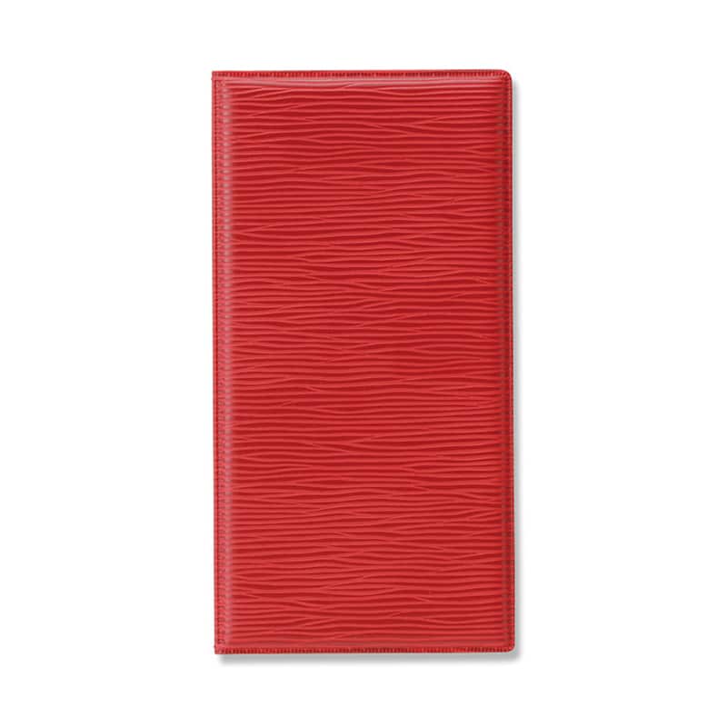えいむ レザータッチ グルーブ伝票ホルダー レッド BH-111 1個（ご注文単位1個）【直送品】