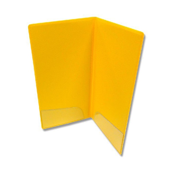 えいむ レザータッチ グルーブ伝票ホルダー イエロー BH-111 1個（ご注文単位1個）【直送品】