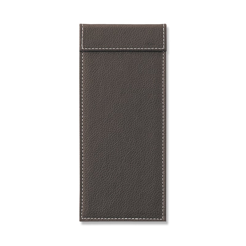 えいむ マグネット式伝票ばさみ 1枚タイプ 小 茶 BH-302 1個（ご注文単位1個）【直送品】