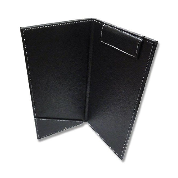 えいむ マグネット式伝票ホルダー 二ツ折 黒 BH-300 1個（ご注文単位1個）【直送品】