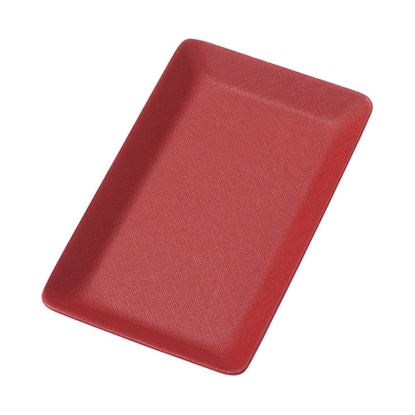 えいむ リザードトレイ レッド CT-203 1枚（ご注文単位1枚）【直送品】